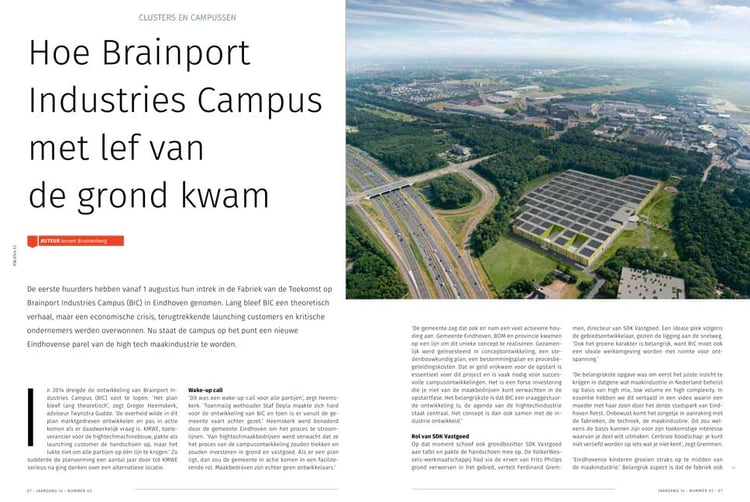 Artikel Brainport industries Campus