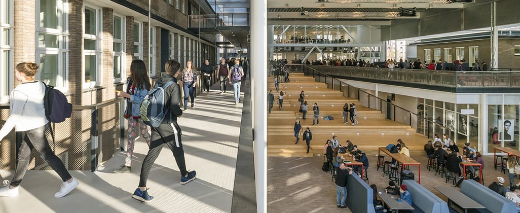 Twee locatiemanagers vakschool voor creatief talent