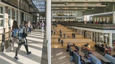 Afbeelding Twee locatiemanagers vakschool voor creatief talent