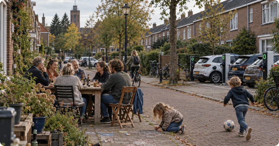 Laadplanologie versterkt de rechtvaardige straat