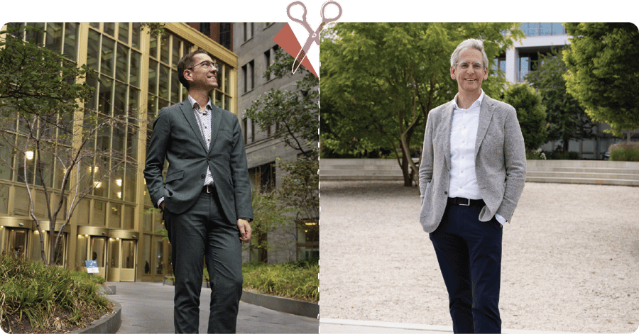 Arne van Hout en Ton de Jong