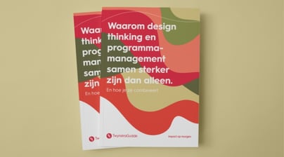 Afbeelding Waarom design thinking en programmamanagement samen sterker zijn dan alleen. En hoe je ze combineert