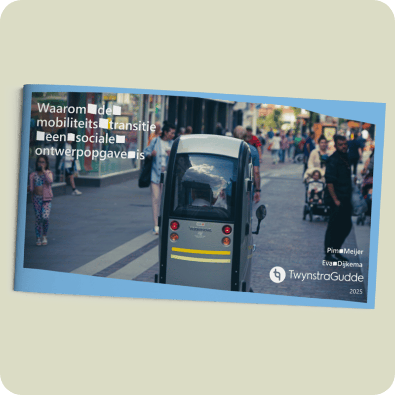 De mobiliteitstransitie beschouwen als een sociale ontwerpopgave 1
