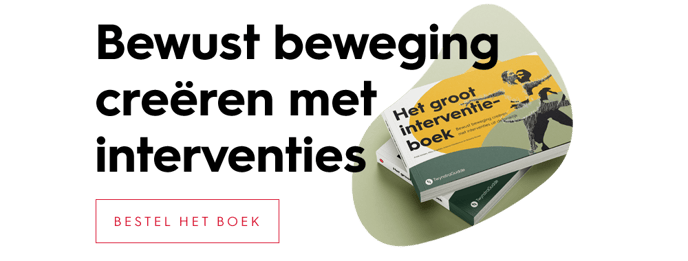 Beweging creëren met interventies - groot interventieboek