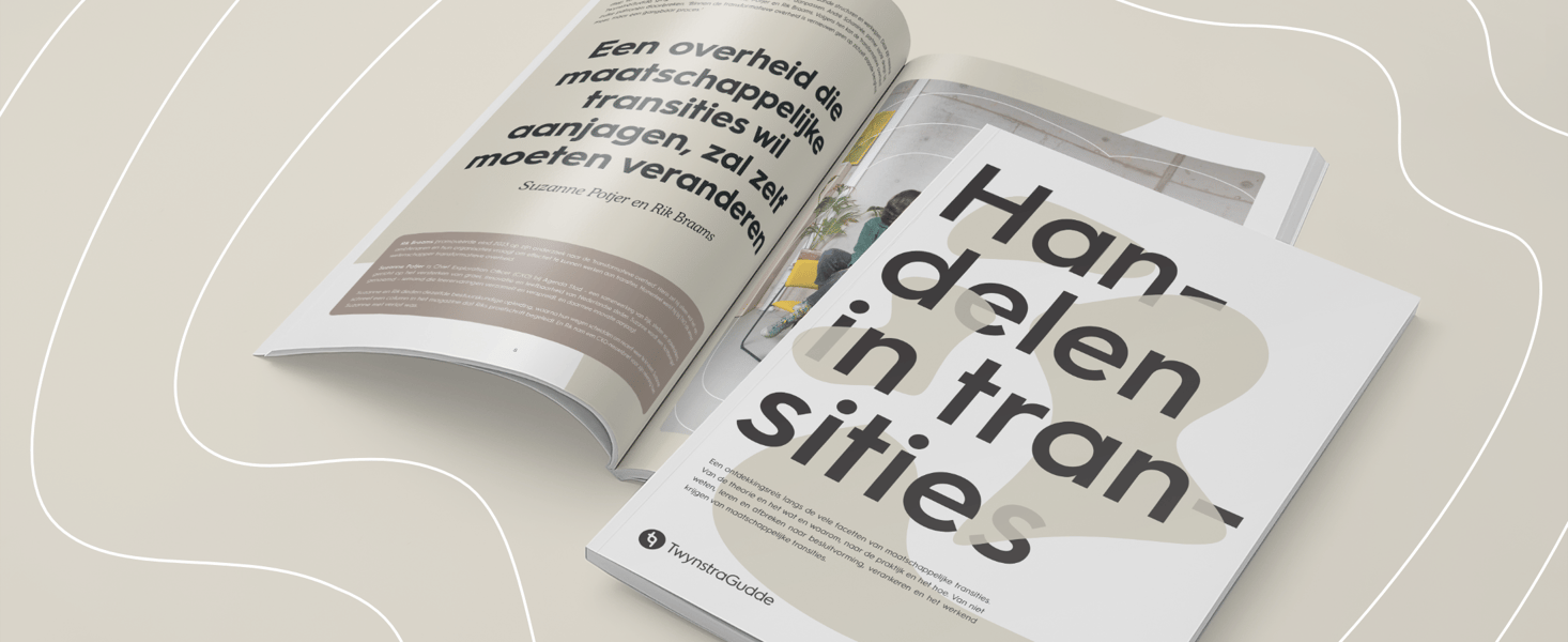 magazine Handelen in transities