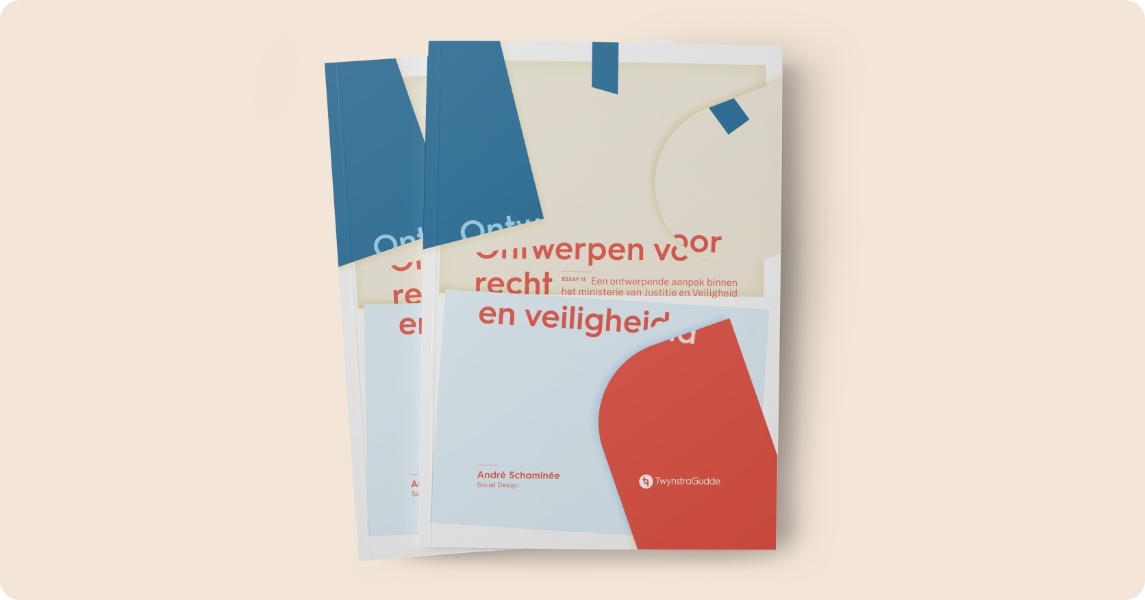 Een ontwerpende aanpak binnen het ministerie van Justitie en Veiligheid