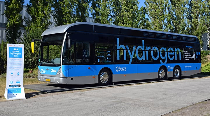 50 Waterstofbussen in Zuid-Holland, Groningen en Drenthe