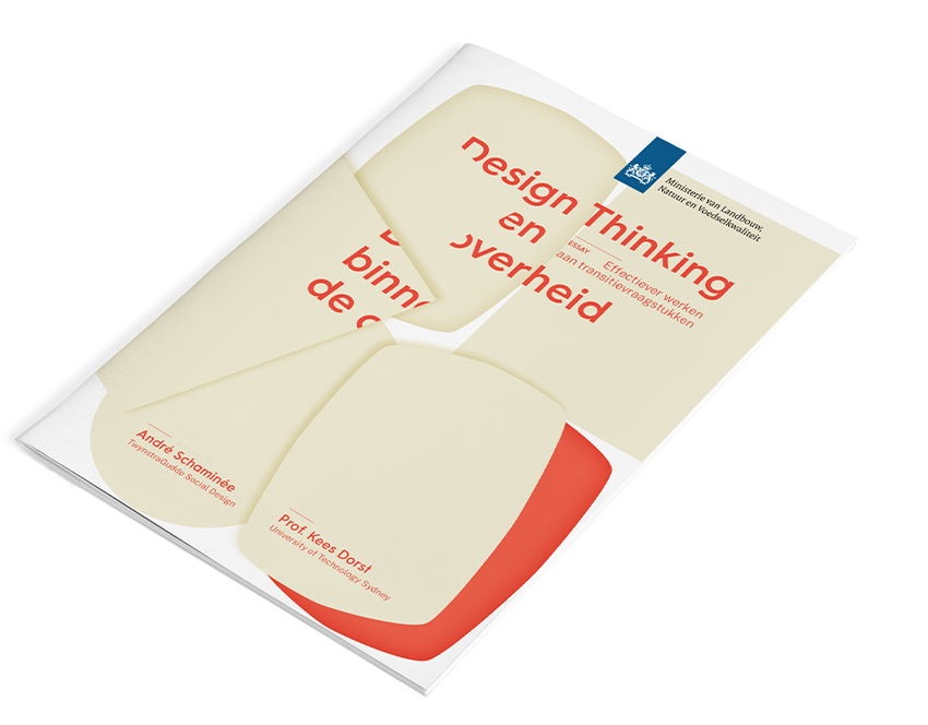 Design thinking binnen de overheid mockup