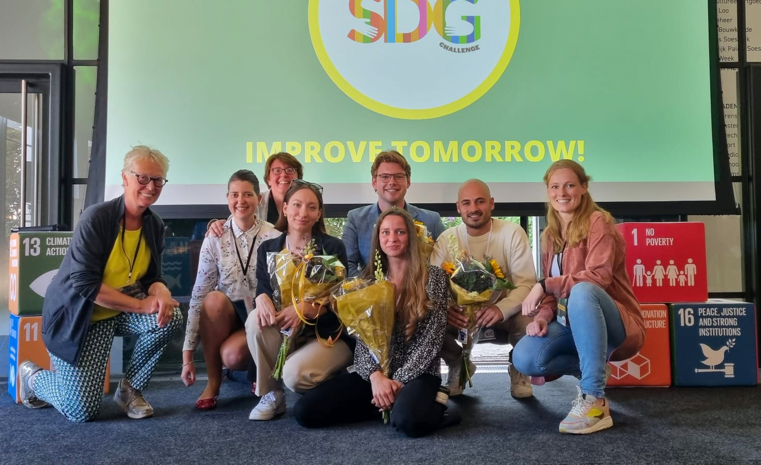‘Onze’ studenten van de Rijksuniversiteit Groningen winnen SDG-Challenge