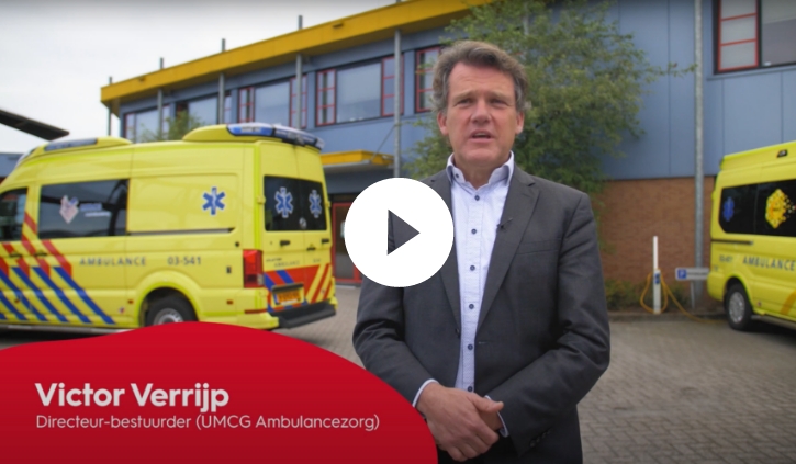 Victor Verrijp, Directeur-bestuurder bij UMCG Ambulancezorg